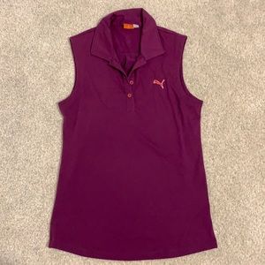 Puma Sleeveless Golf Top